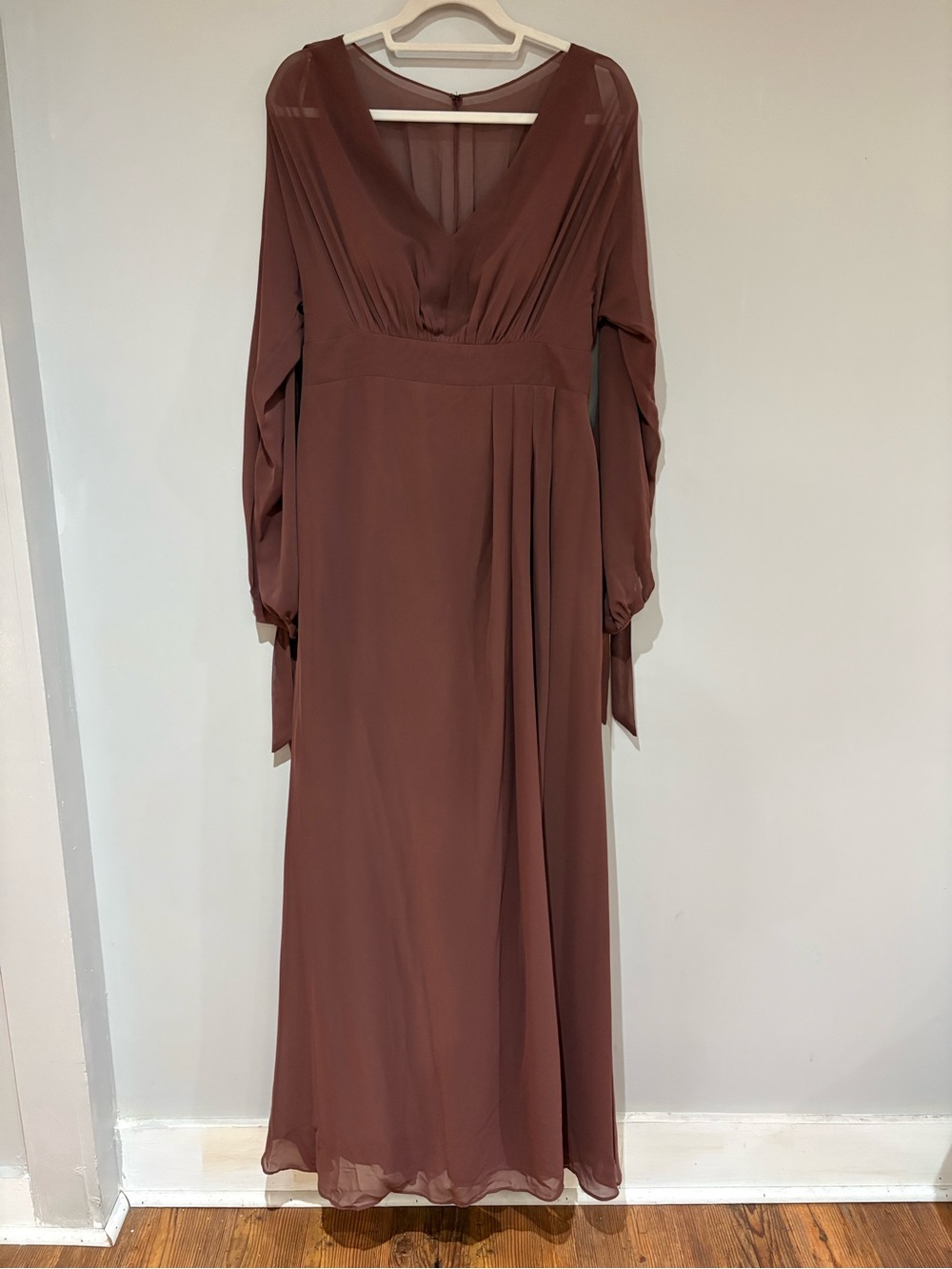 Azazie Matilda Bridesmaid Dress – Espresso Chiffon